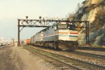 "Empire Builder" rolls east through Hoffman